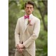 Top Selling One Button Beige Groom Tuxedos SHT556