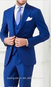 navy blue wedding men dress MST0456