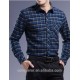 Men's Double Collar Contrast Dress Shirts MSRT0166