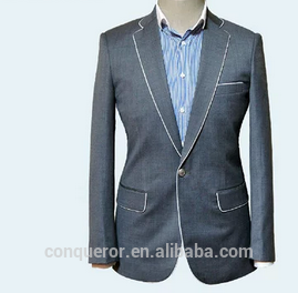 bespoke men fashion business suits, made of 100% wool 20150156